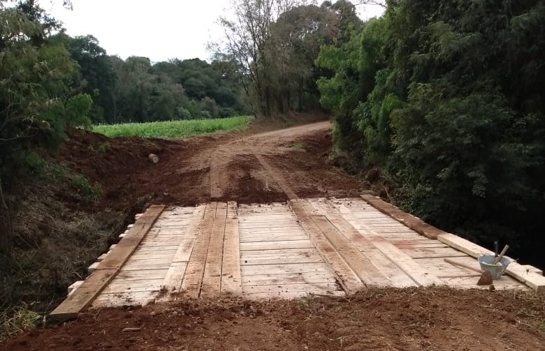 Capa Dois Irmãos das Missões: Novos pontilhões são instalados na linha Strobel