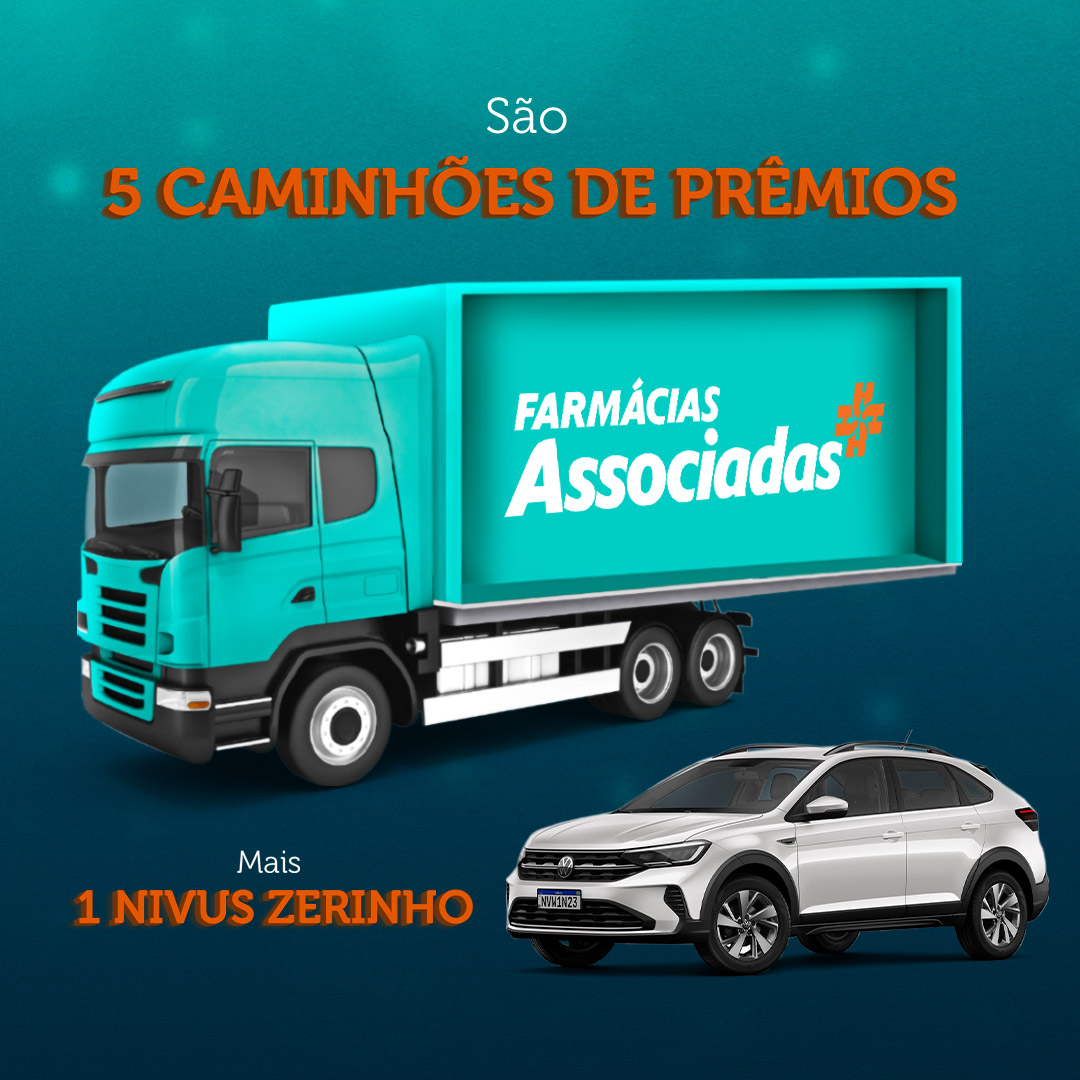 Capa Ervalsequense é contemplada com carro na campanha ''Amigo da Sorte'', da Farmácias Associadas
