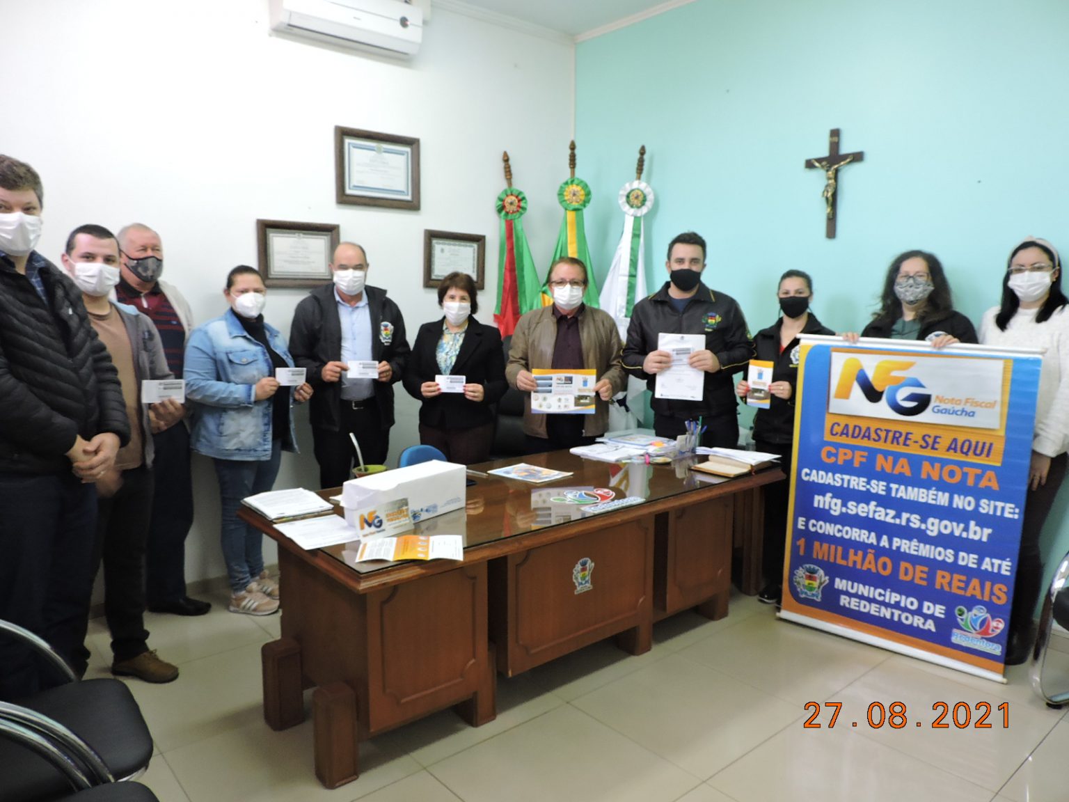 Capa Redentora: Administração Municipal lança promoção “Nota na mão é desenvolvimento”