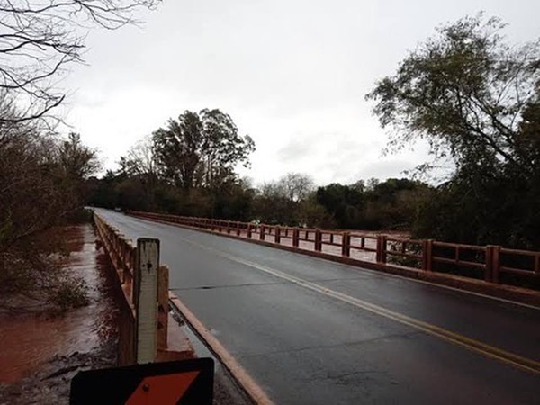 Capa Ponte sobre a ERS-569 está interditada