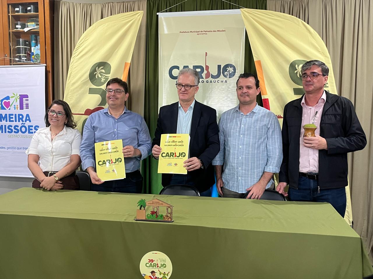 Capa Divulgadas as músicas selecionadas para o 39º Carijo da Canção Gaúcha