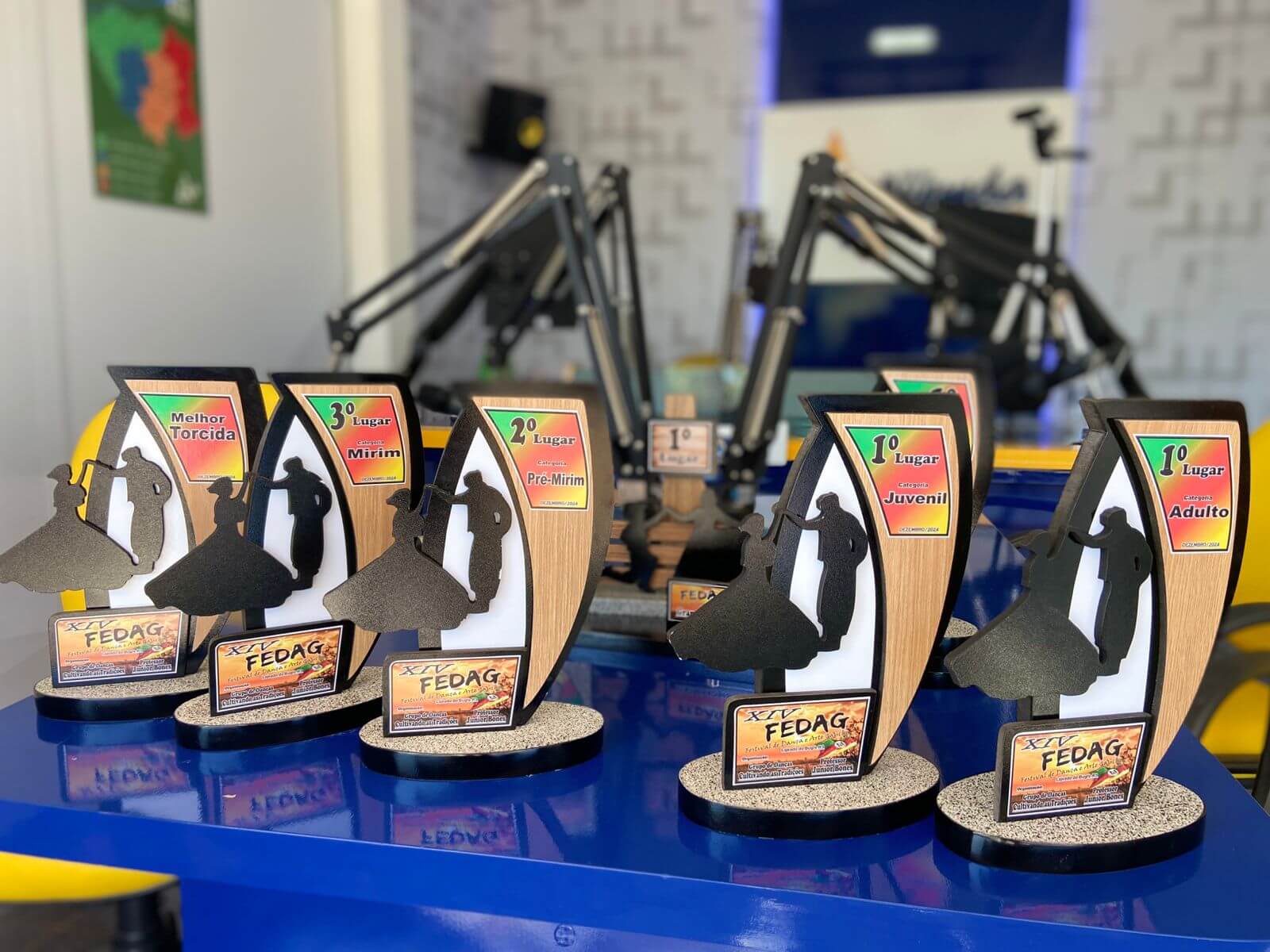 Capa CTG Mate Amargo de Erval Seco conquista 06 troféus no FEDAG em Lajeado do Bugre