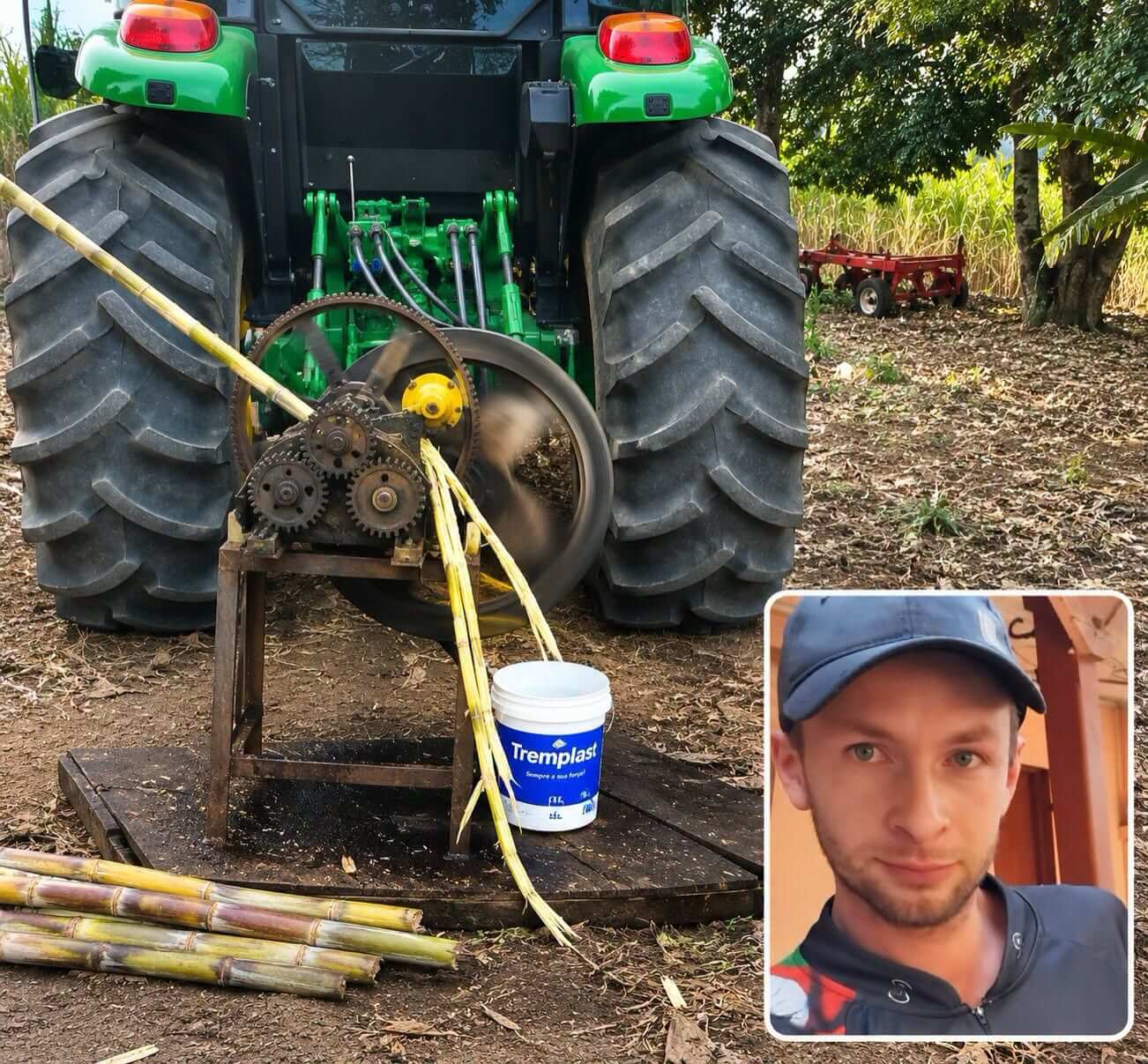 Capa Jovem morre em acidente ao ser puxado por máquina de moer cana no interior de Redentora