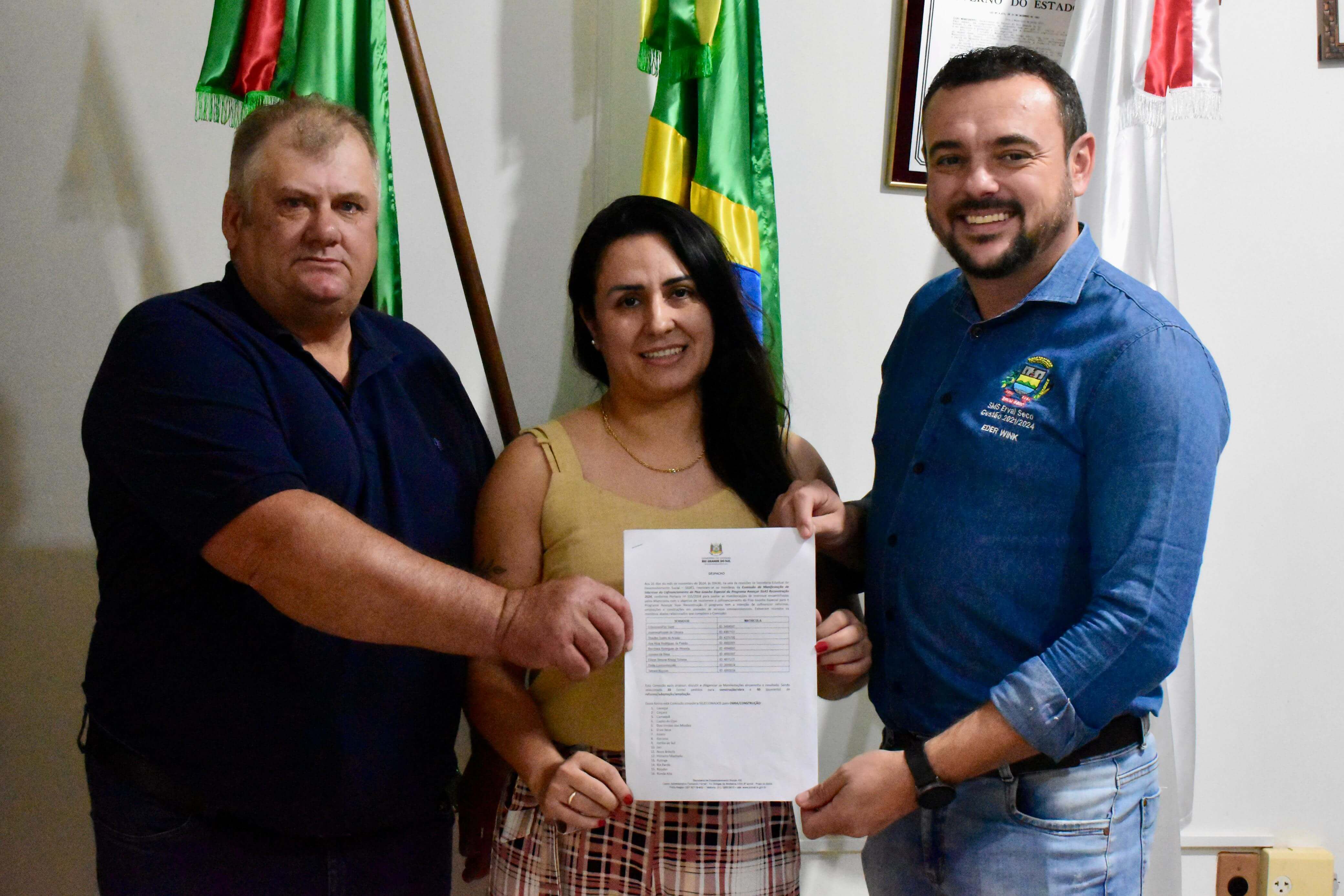 Capa Município de Erval Seco receberá recursos para construção de um CRAS