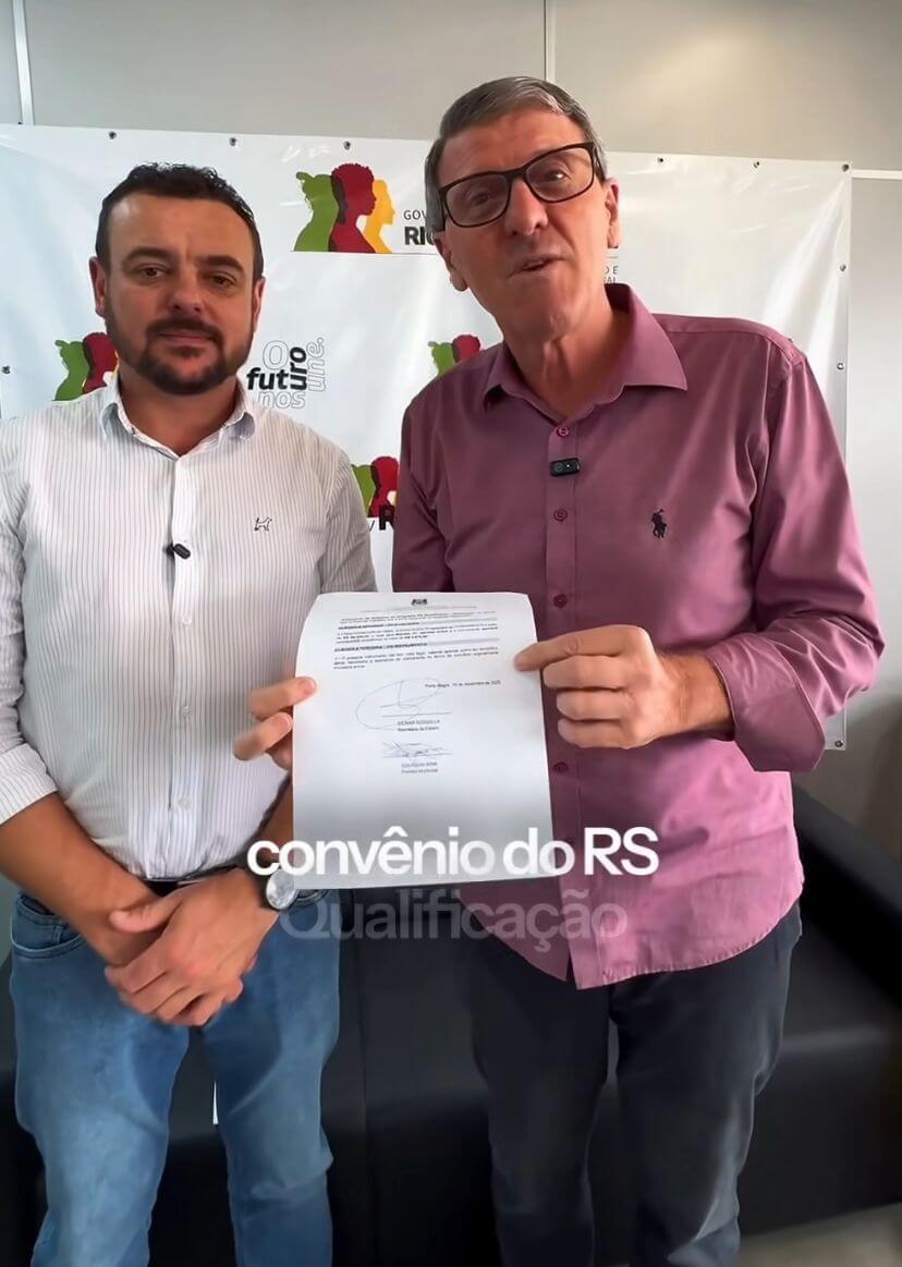 Capa Prefeitura de Erval Seco firma convênio do RS Qualificação – Recomeçar e garante novos cursos profissionalizantes