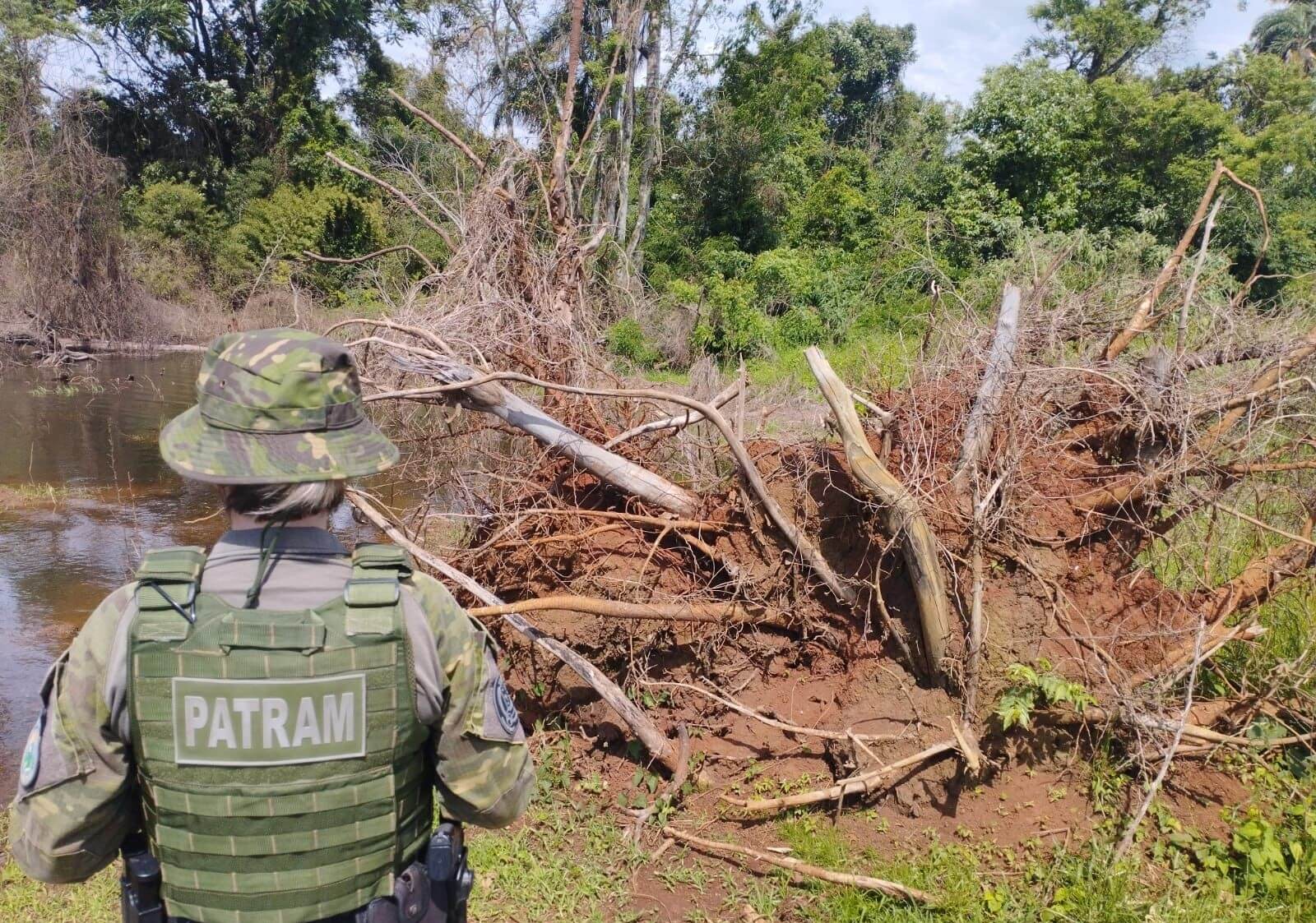 Capa Brigada Militar flagra desmatamento em Dois Irmãos das Missões