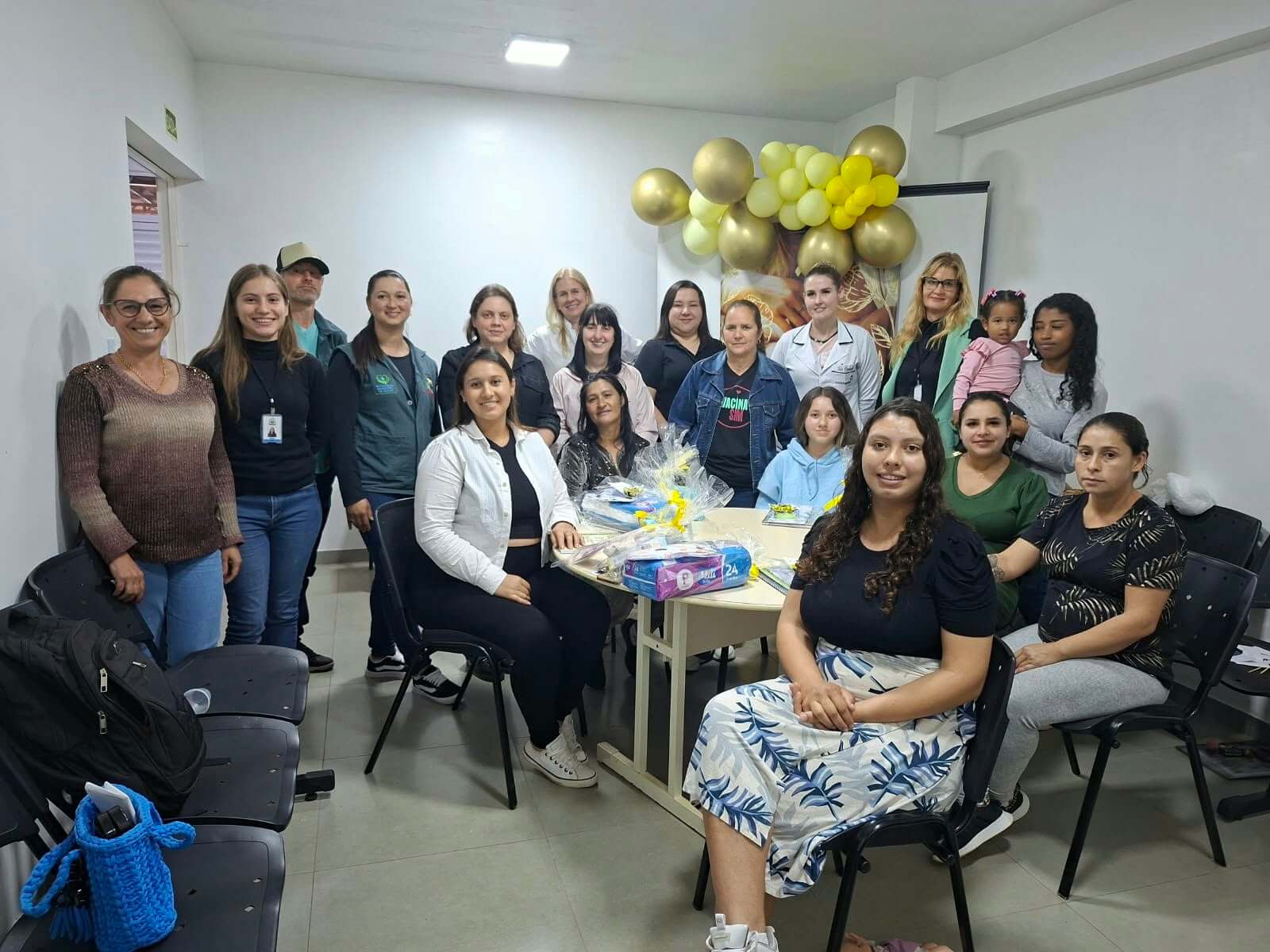 Capa Grupo de gestantes celebra o Agosto Dourado com tarde de aprendizado e acolhimento em Dois Irmãos das Missões