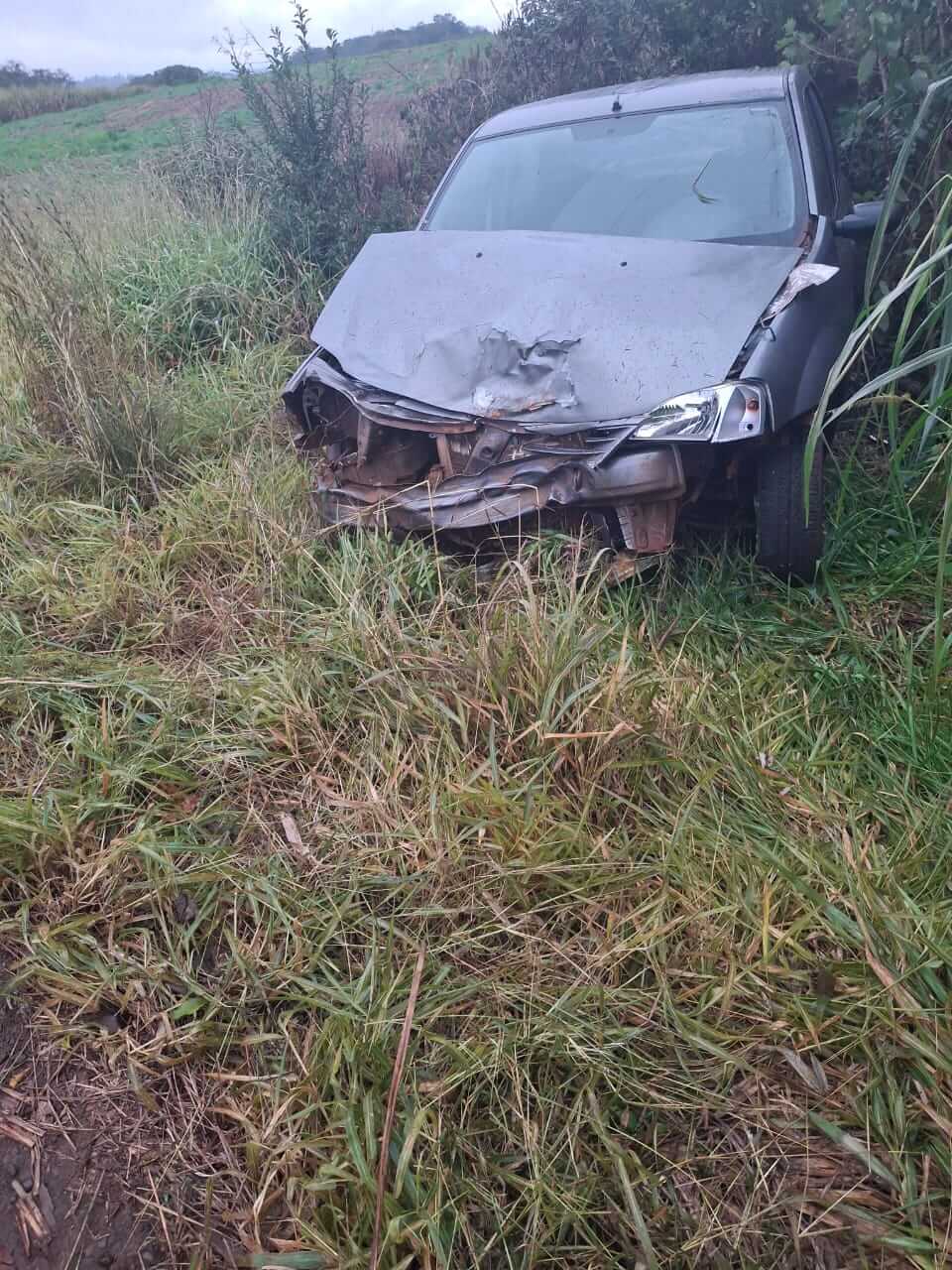 Capa Motorista desorientado é socorrido após saída de pista na ERS-585, entre Erval Seco e Seberi