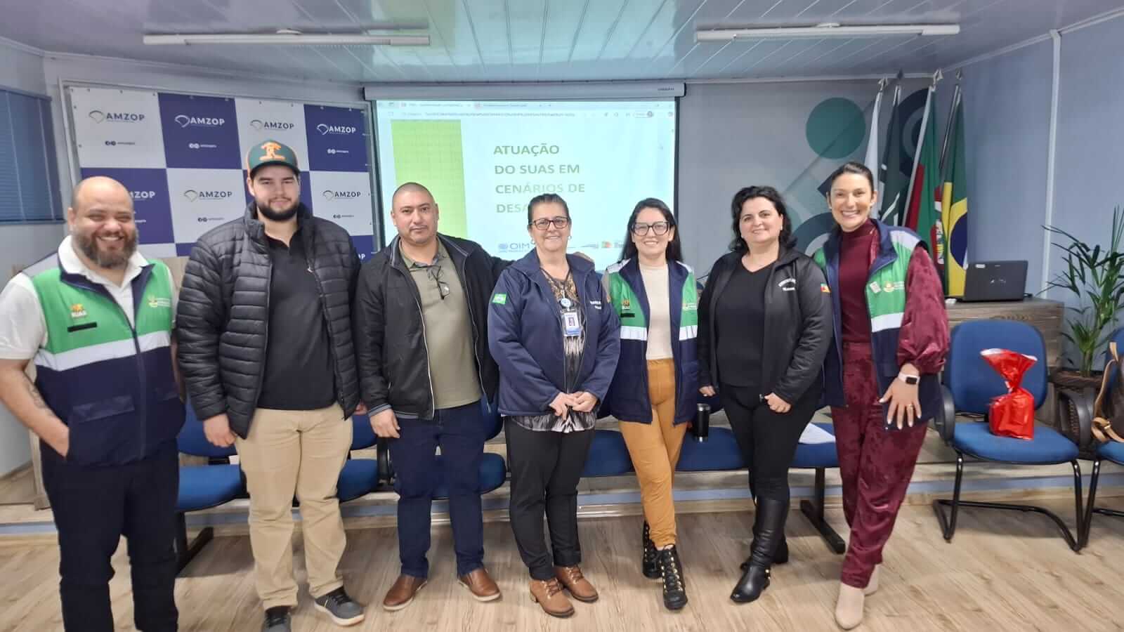 Capa Representantes do município participam da Oficina SUAS em Cenários de Desastres