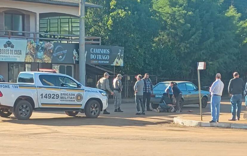 Capa Pedestre é atropelado por veículo na manhã de domingo em Erval Seco