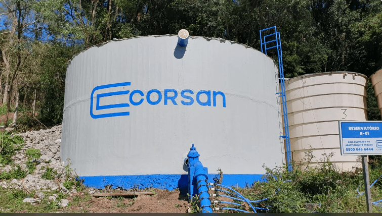 Capa Corsan instala redes de esgoto em cinco vias de Erval Seco