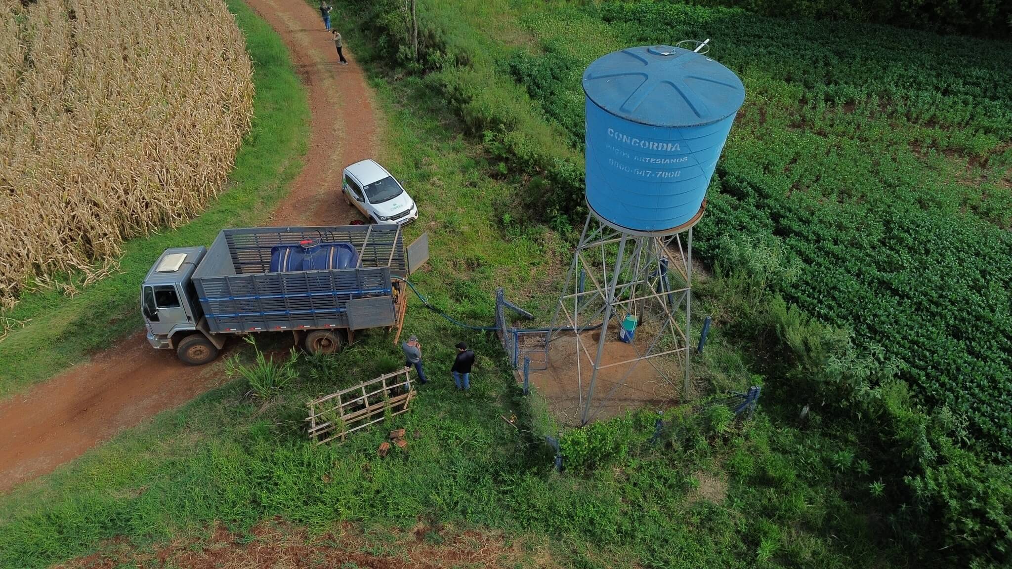 Capa Erval Seco: Secretaria da Agricultura mantém abastecimento de água em comunidades afetadas pela escassez