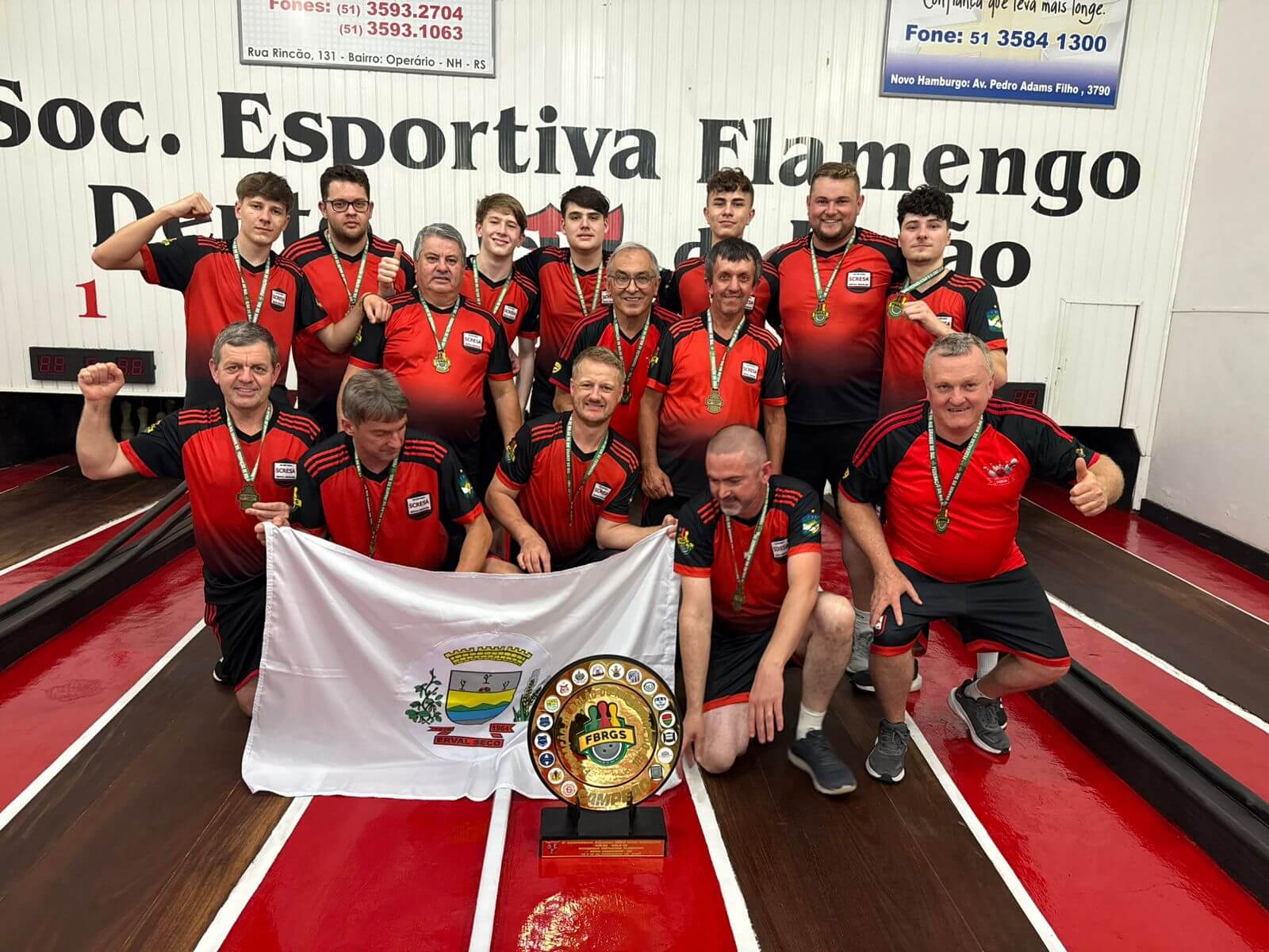 Capa Clube Scresa é campeão estadual da Série Ouro Masculino 2025